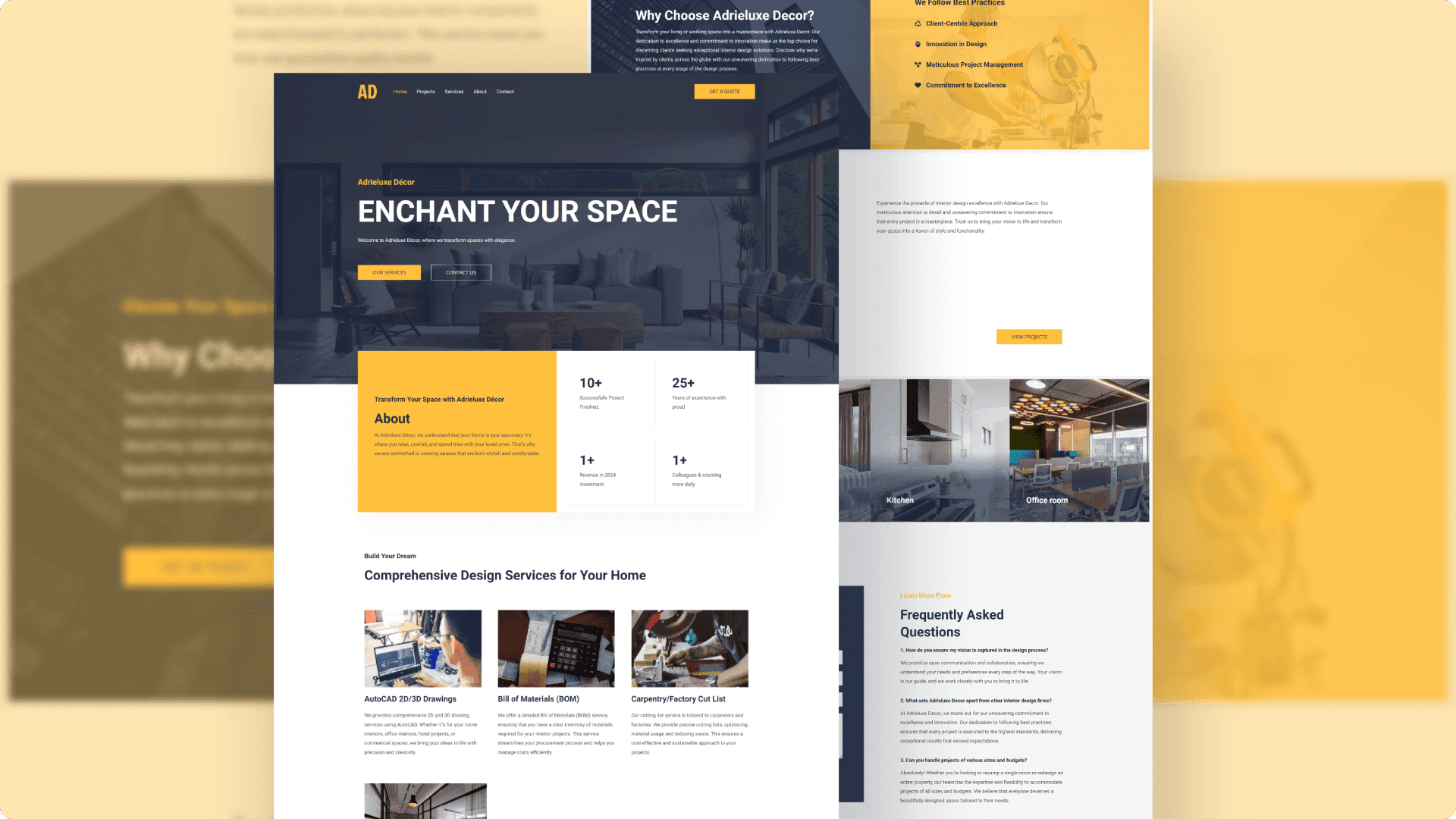 Featured image for Crafting an Online Presence for Adrieluxe Decor
